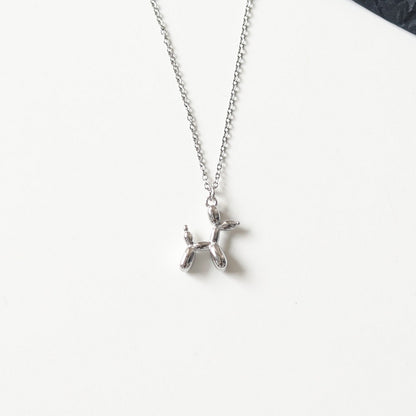 Camilie balloon puppy dog pendant Necklace