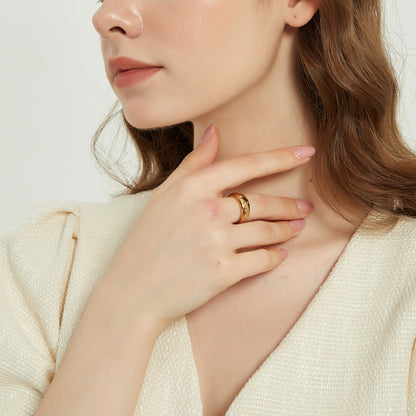 Londyn gold star dome statement ring sale